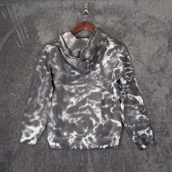 Lululemon All yours hoodie tie dye pullover women's size 4 - Picture 4 of 5